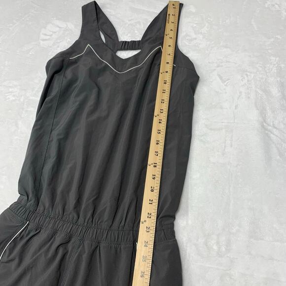 Lululemon Speedy Runsie Romper Womens 6/8 Gray Activewear Running One Piece - Picture 10 of 14